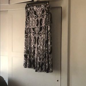 INC Convertible maxi dress